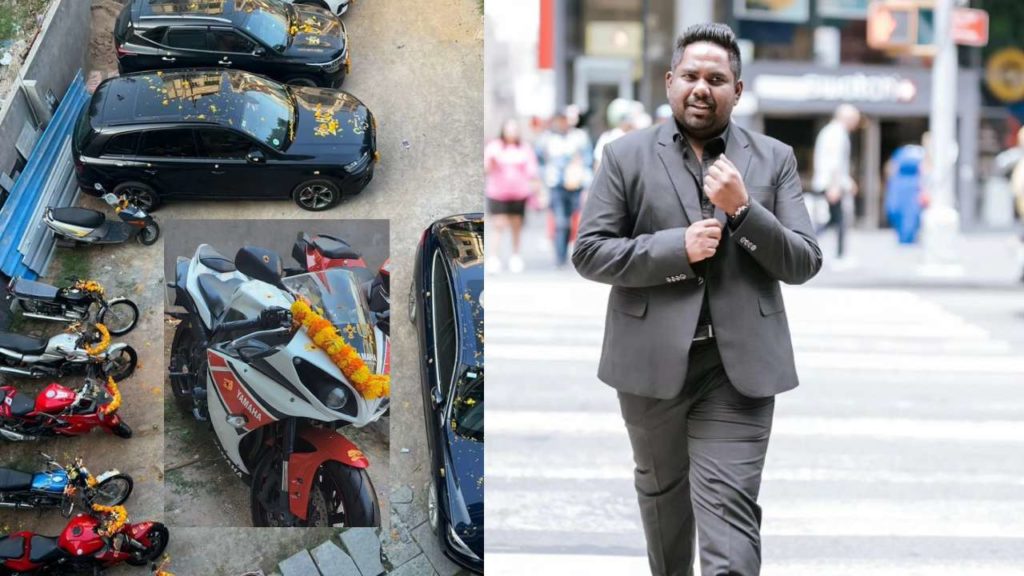 Viva Harsha maintain So Many Bikes Photos Goes Viral