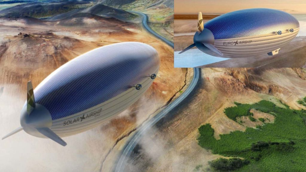 zero emission solar airship