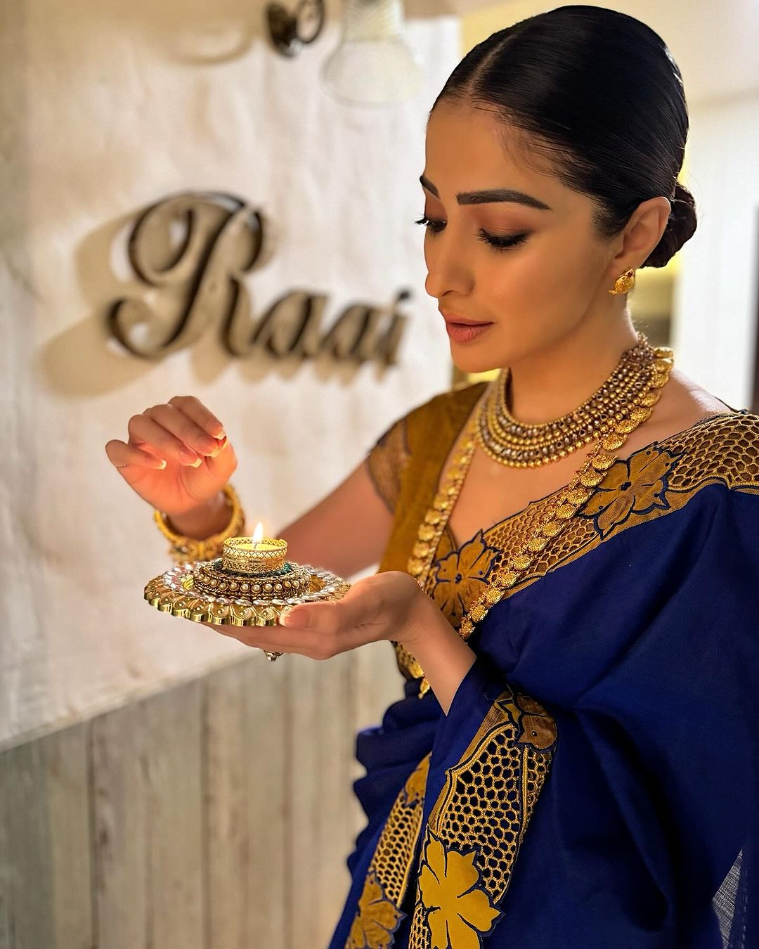 Raai Laxmi Diwali Traditional Photos