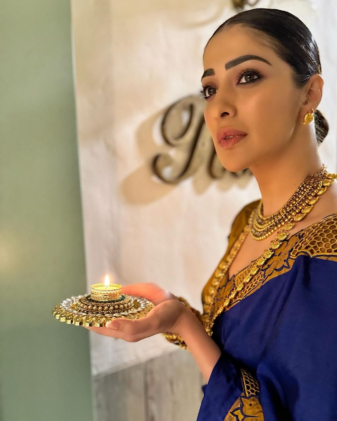Raai Laxmi Diwali Traditional Photos