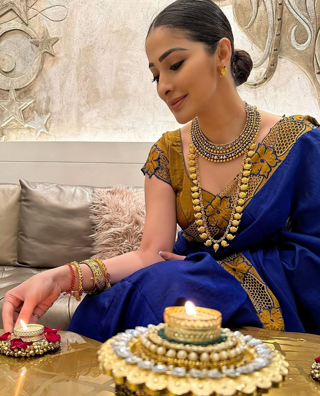 Raai Laxmi Diwali Traditional Photos