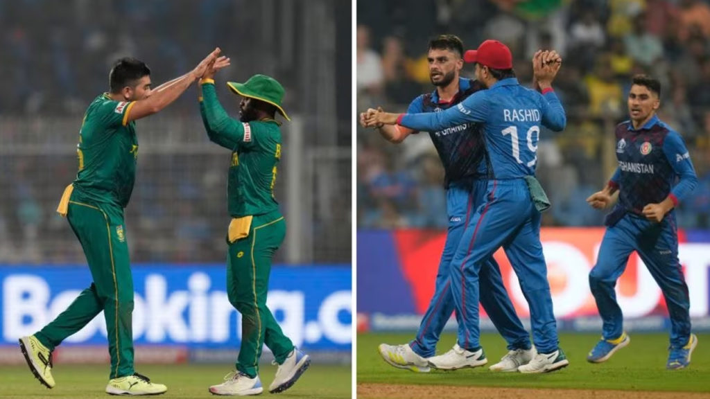 icc cricket world cup 2023 today south africa vs afghanistan live match score and updates