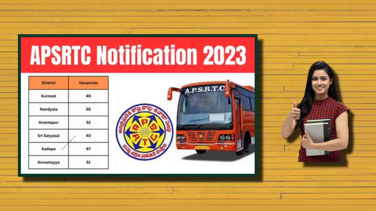 APSRTC Apprentice Recruitment : ఏపీఎస్ఆర్టీసీ కర్నూలు జోన్లో అప్రెంటిస్ ఖాళీల భర్తీ APSRTC Apprentice Recruitment : ఏపీఎస్ఆర్టీసీ కర్నూలు జోన్లో అప్రెంటిస్ ఖాళీల భర్తీ