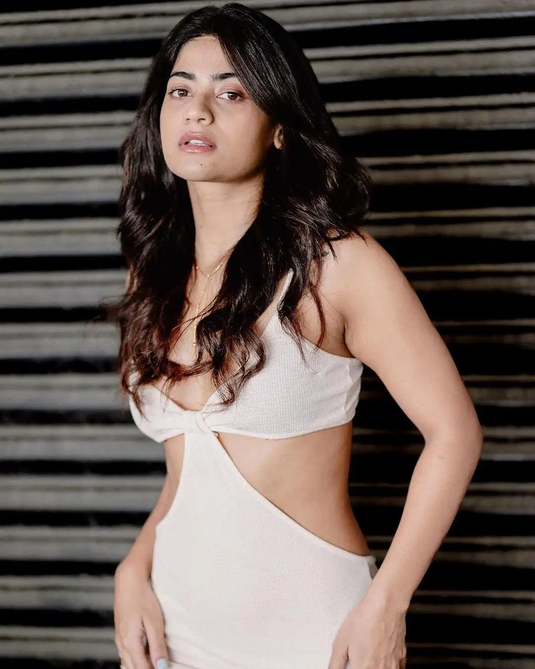 Abhignya Awesome Photo Shoot in White Dress