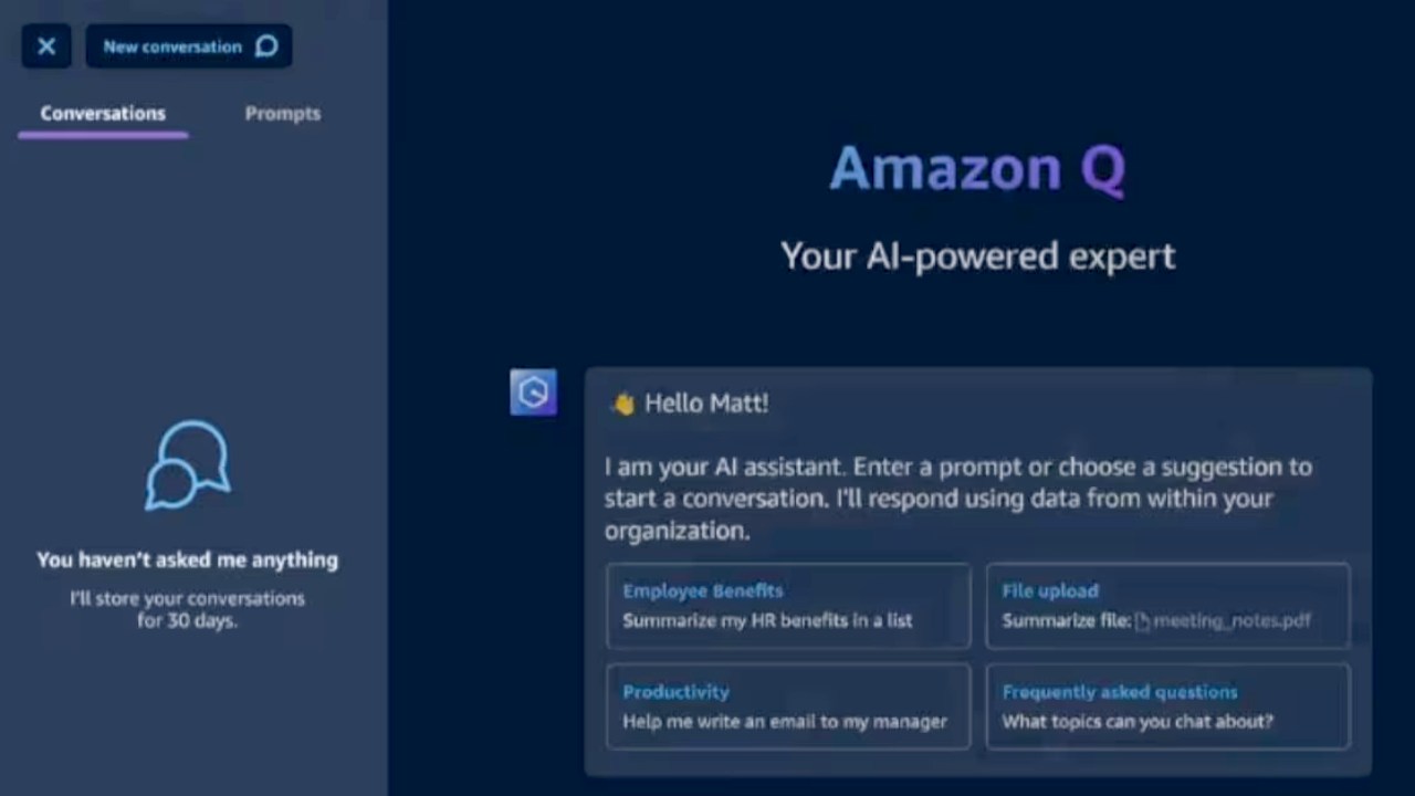 Amazon launches ChatGPT-like chatbot for business