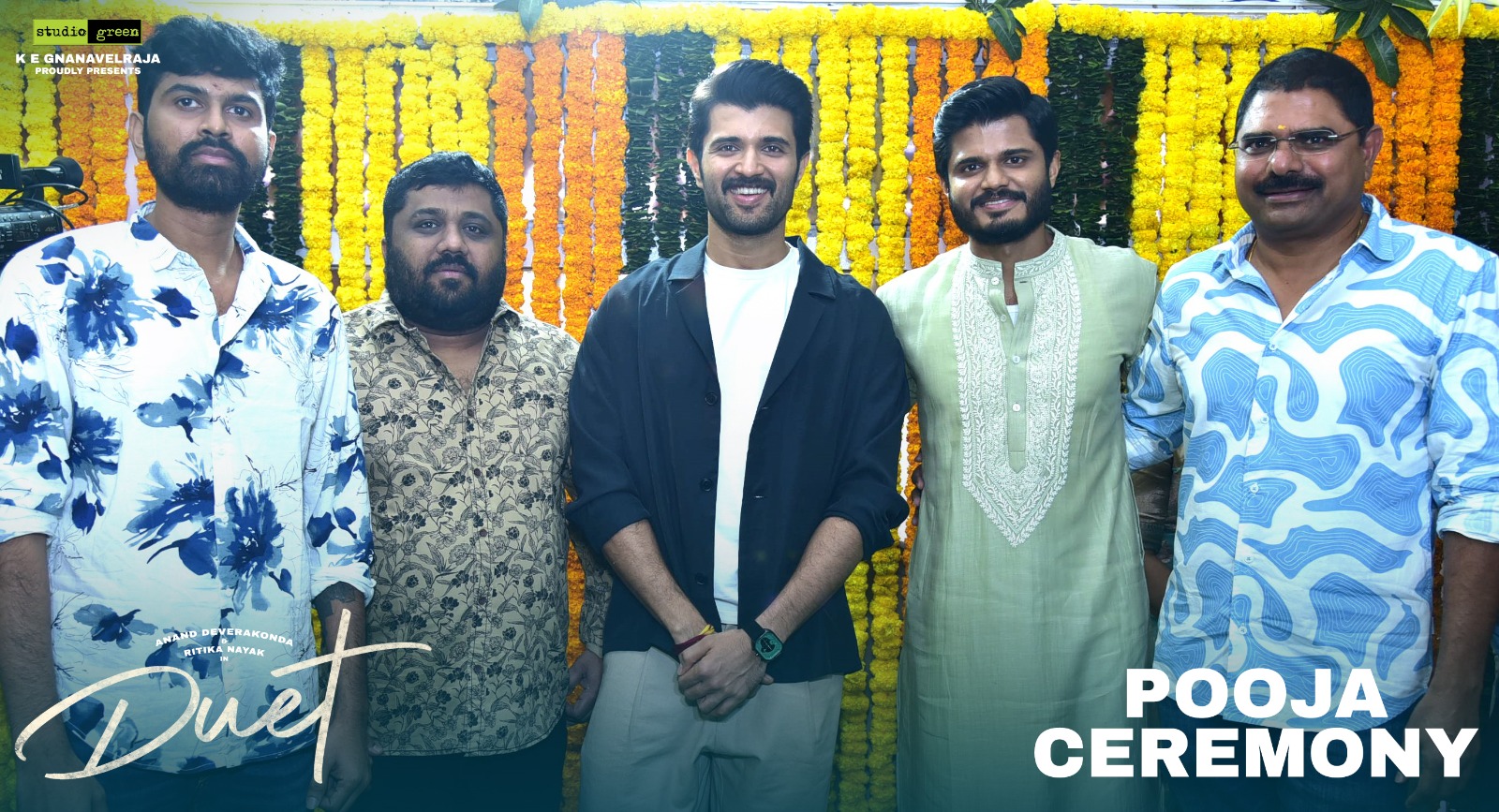Anand Deverakonda next movie with tamil star producers Studio Green
