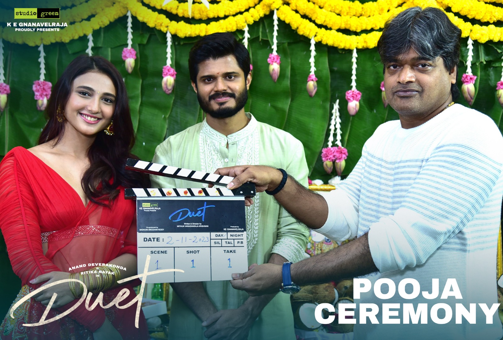 Anand Deverakonda next movie with tamil star producers Studio Green