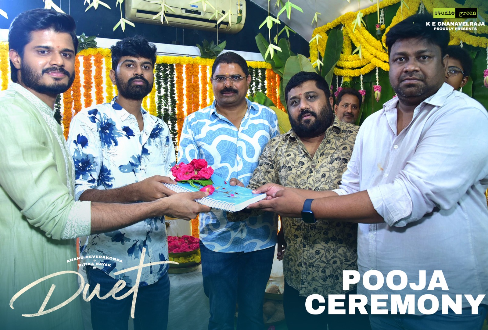 Anand Deverakonda next movie with tamil star producers Studio Green