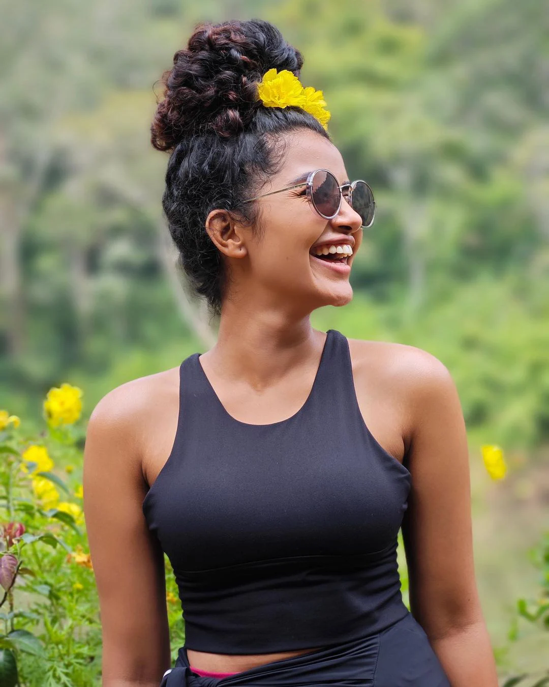 Anupama Parameswaran trekking trip along with her friends photos