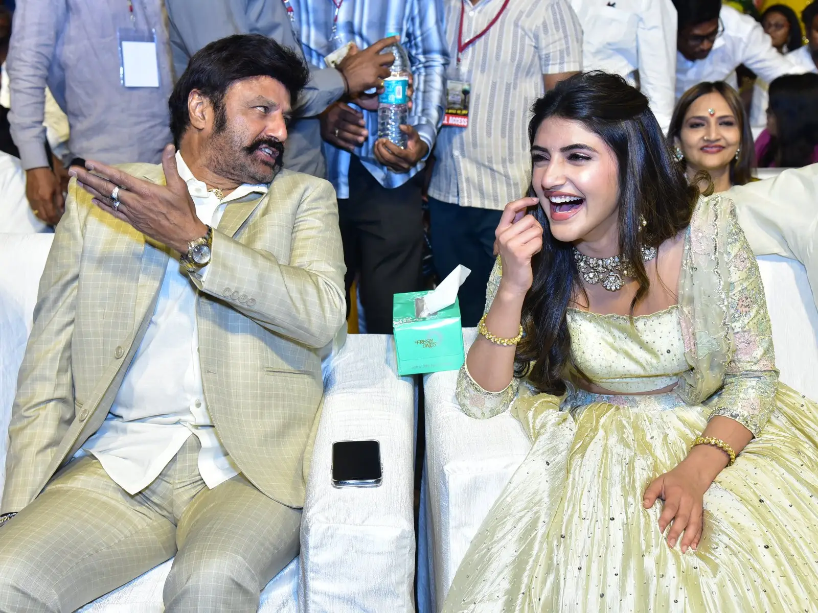 Balakrishna Sreeleela Bhagavanth Kesari success meet photos