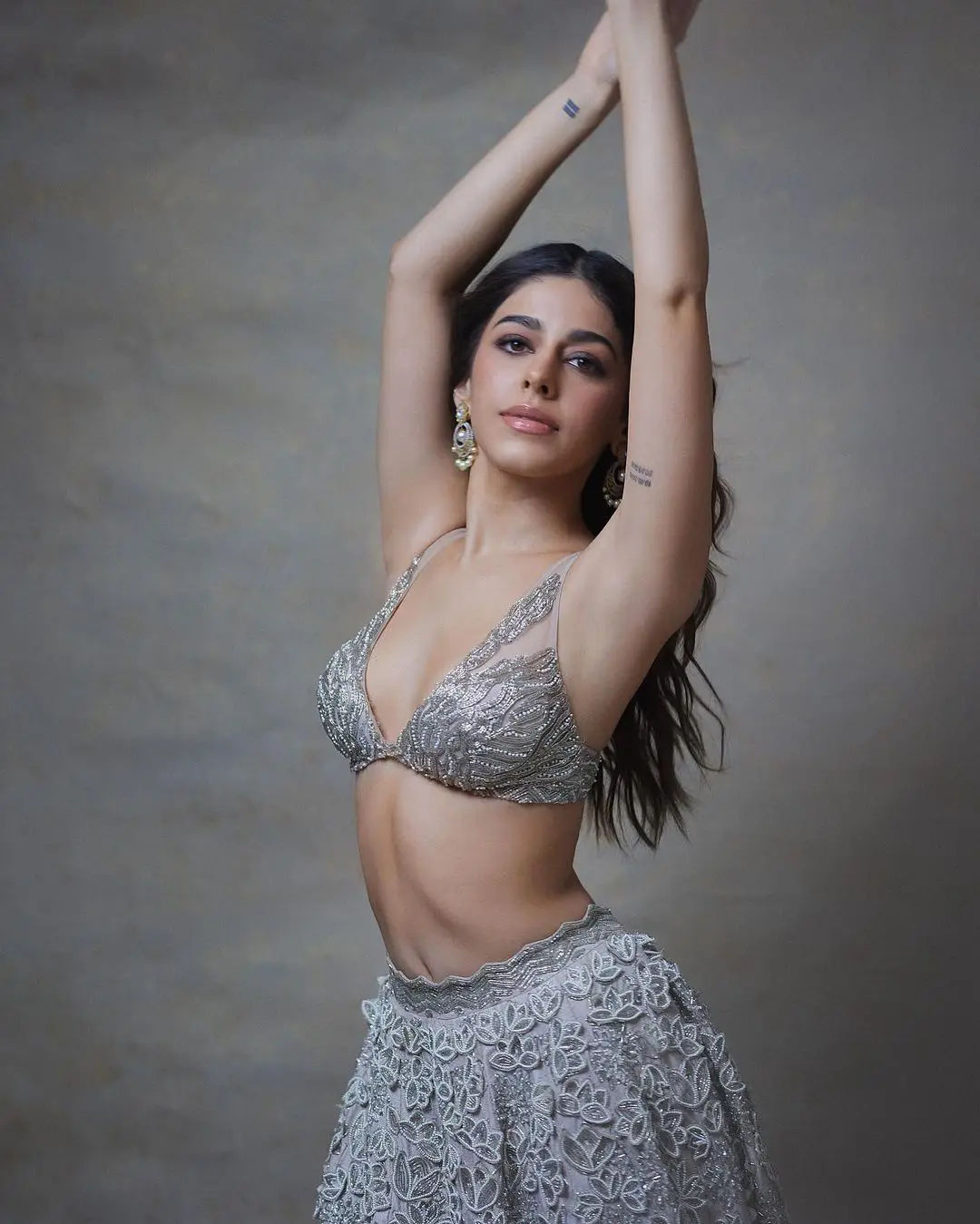 Bollywood Beauty Alaya F Diwali party celebration photos