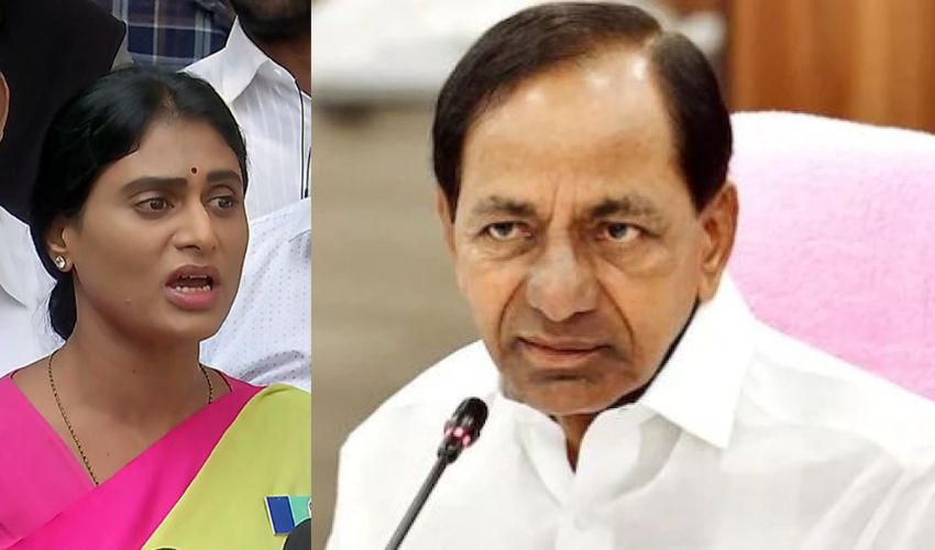 CM KCR..YS Sharmila