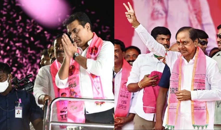 CM KCR..minister KTR
