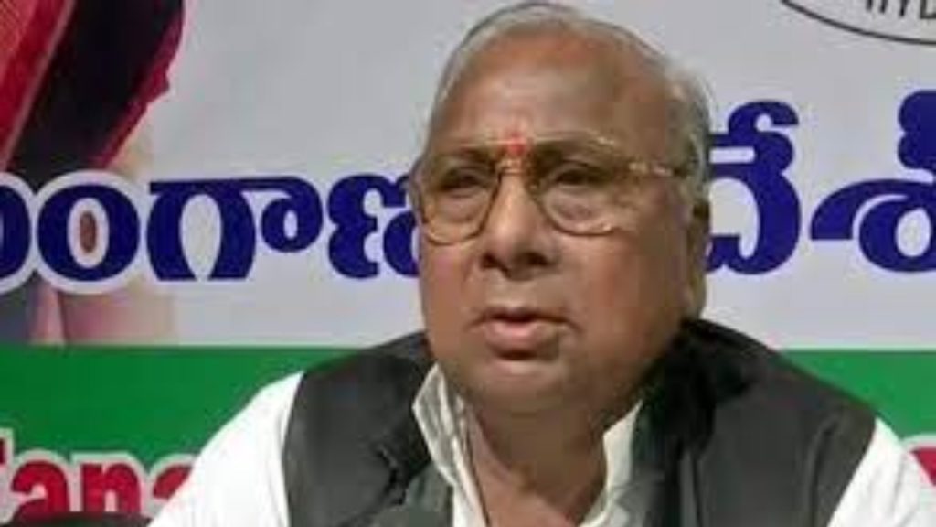 Congress Leader Hanumantha Rao