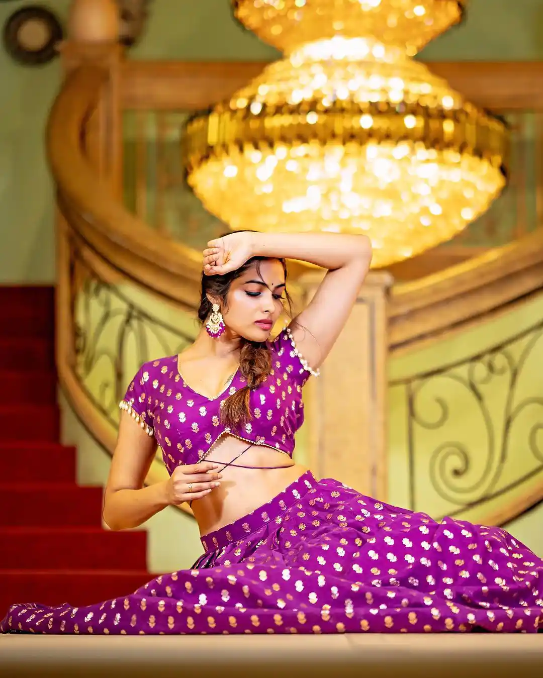 Divi Vadthya Shines like Crackers Light on Diwali