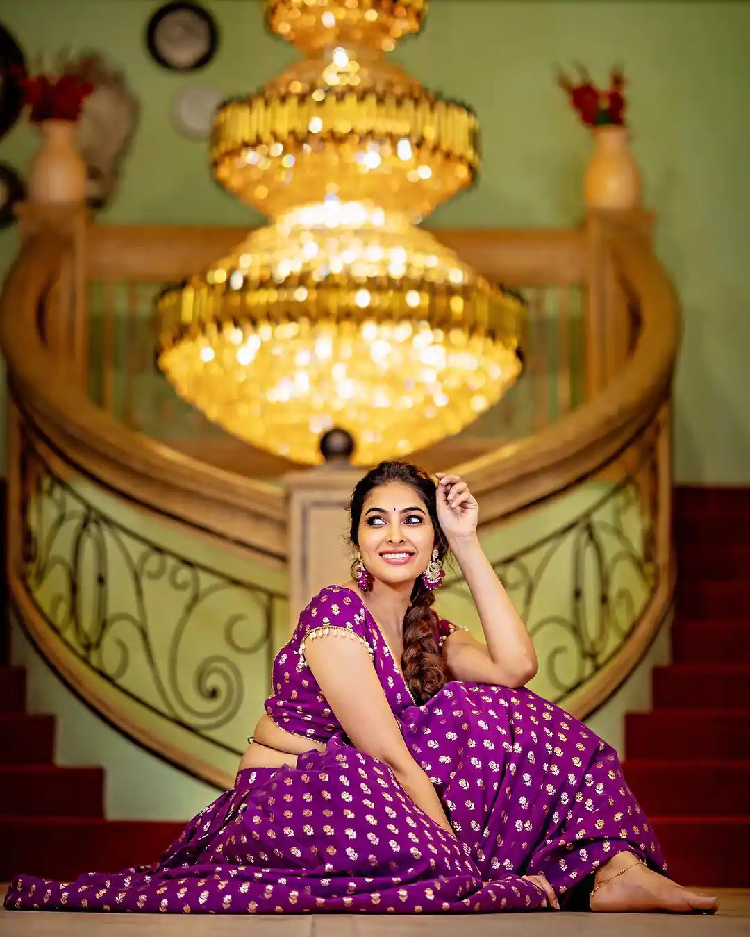 Divi Vadthya Shines like Crackers Light on Diwali