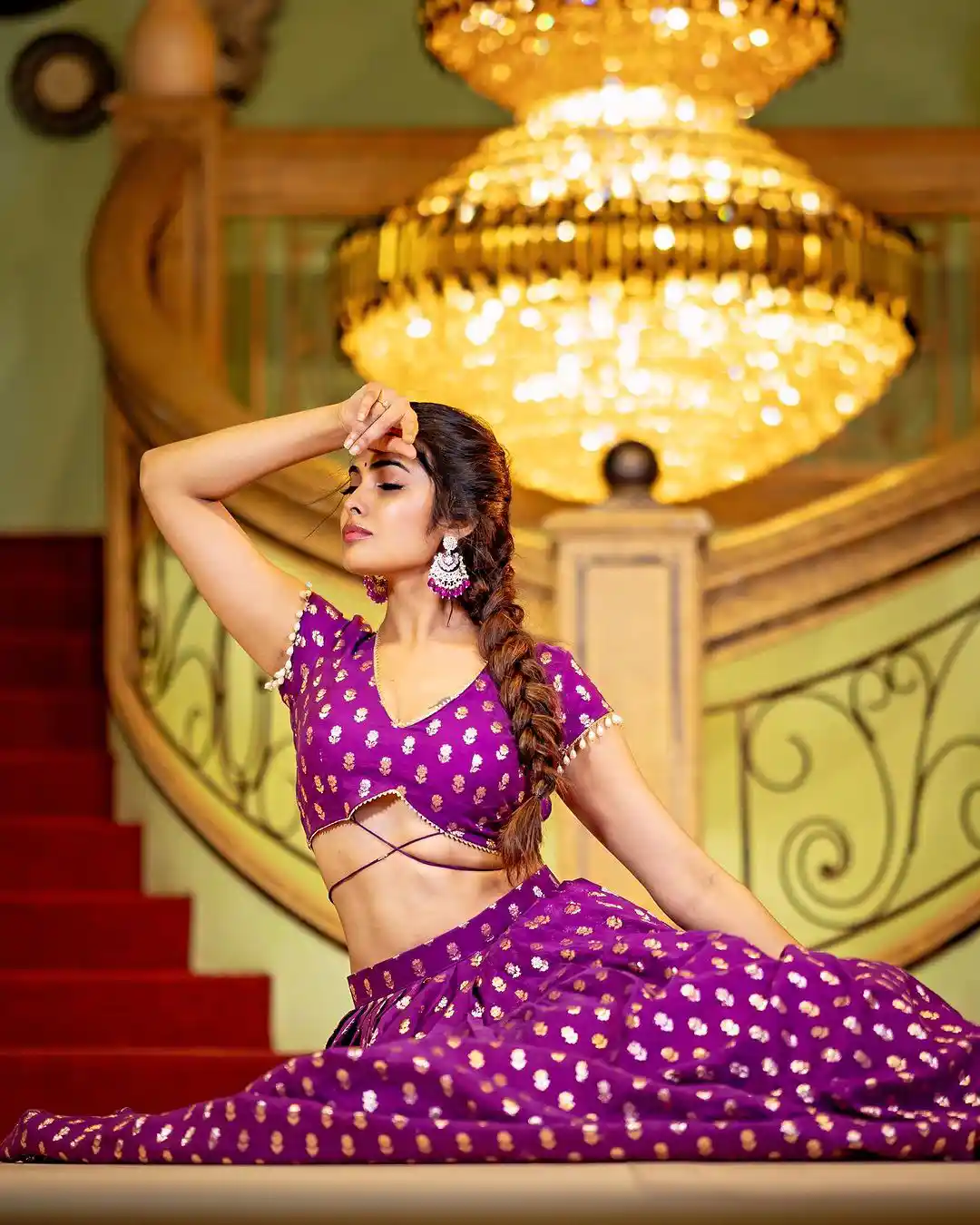 Divi Vadthya Shines like Crackers Light on Diwali
