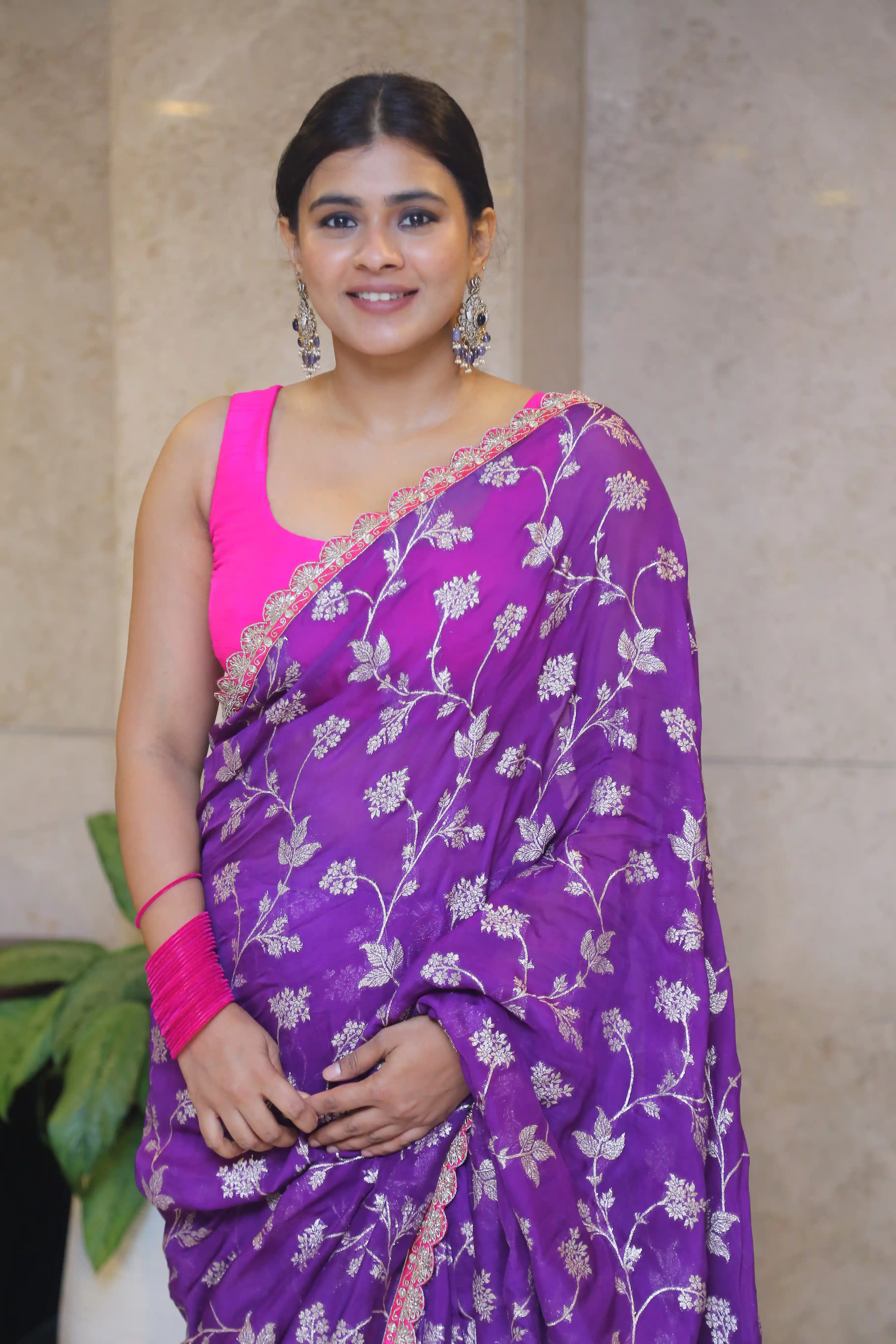 Hebah Patel Photos at Ala Ninnu Cheri Movie Pre Release Event video