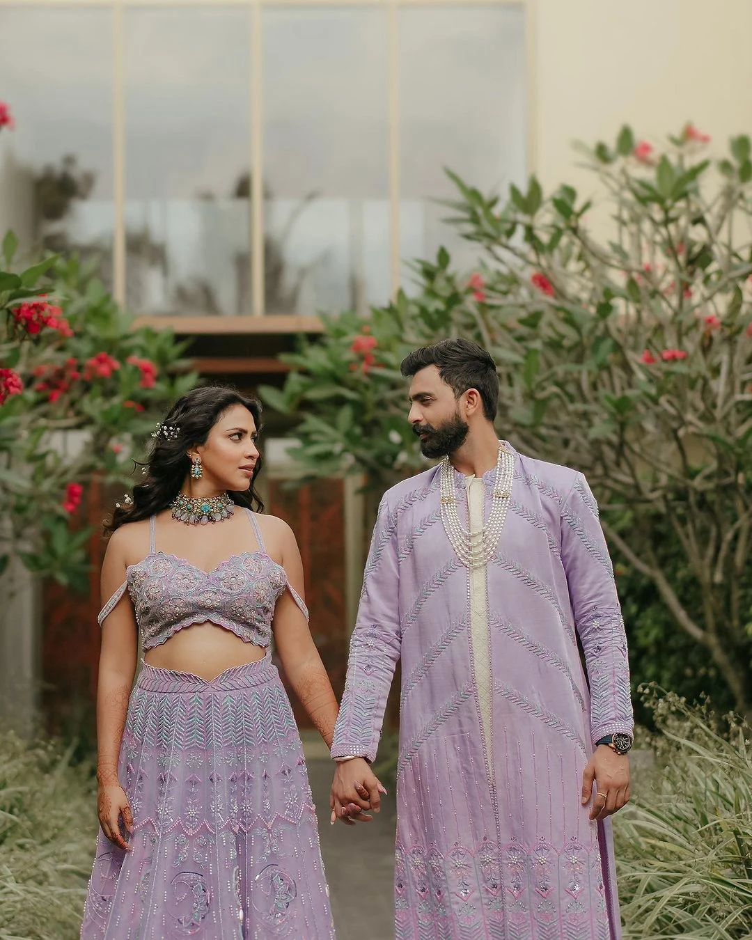Heroine Amala Paul shares her wedding Photos