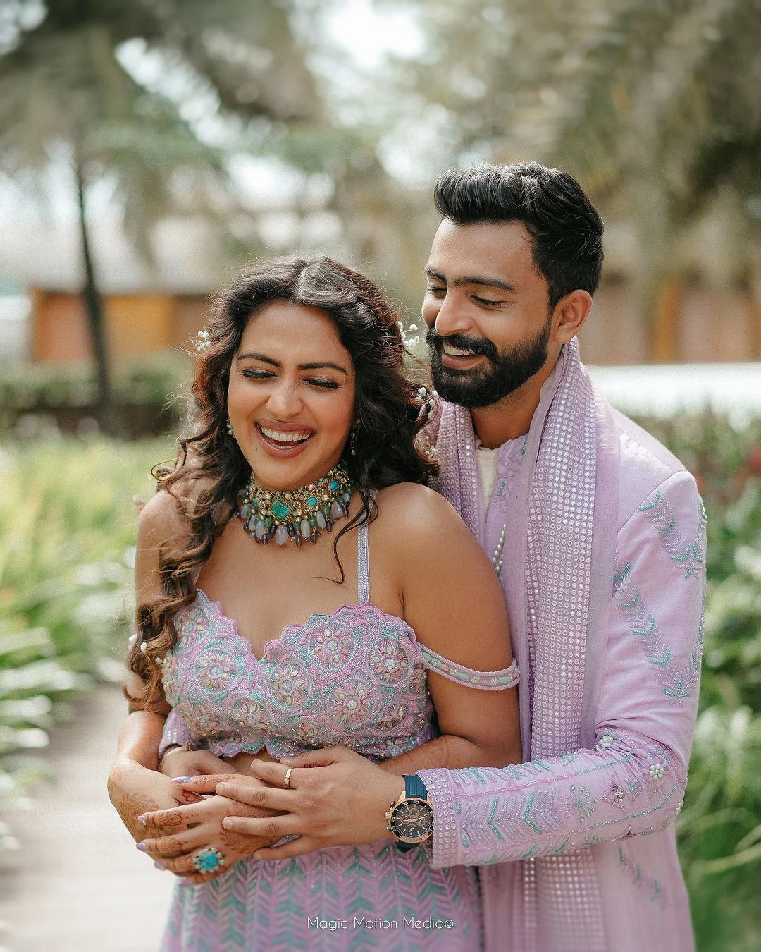 Heroine Amala Paul shares her wedding Photos