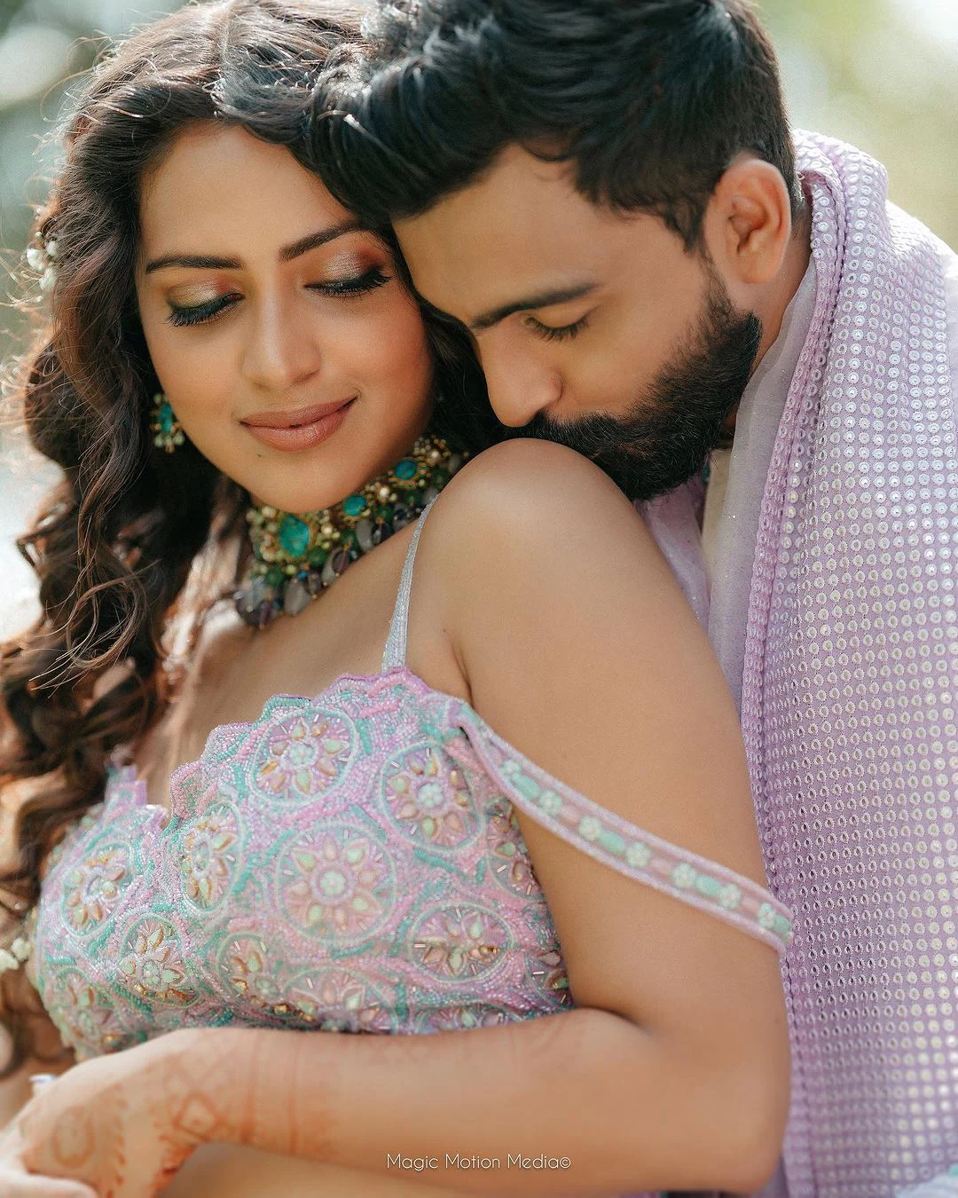 Heroine Amala Paul shares her wedding Photos