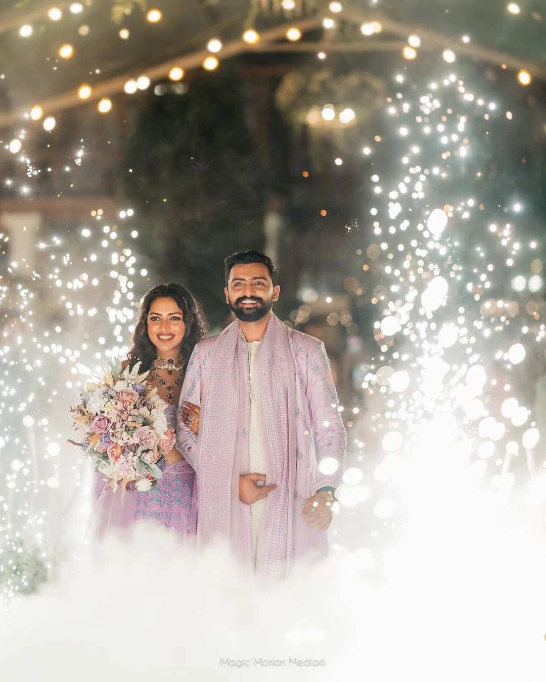 Heroine Amala Paul shares her wedding Photos
