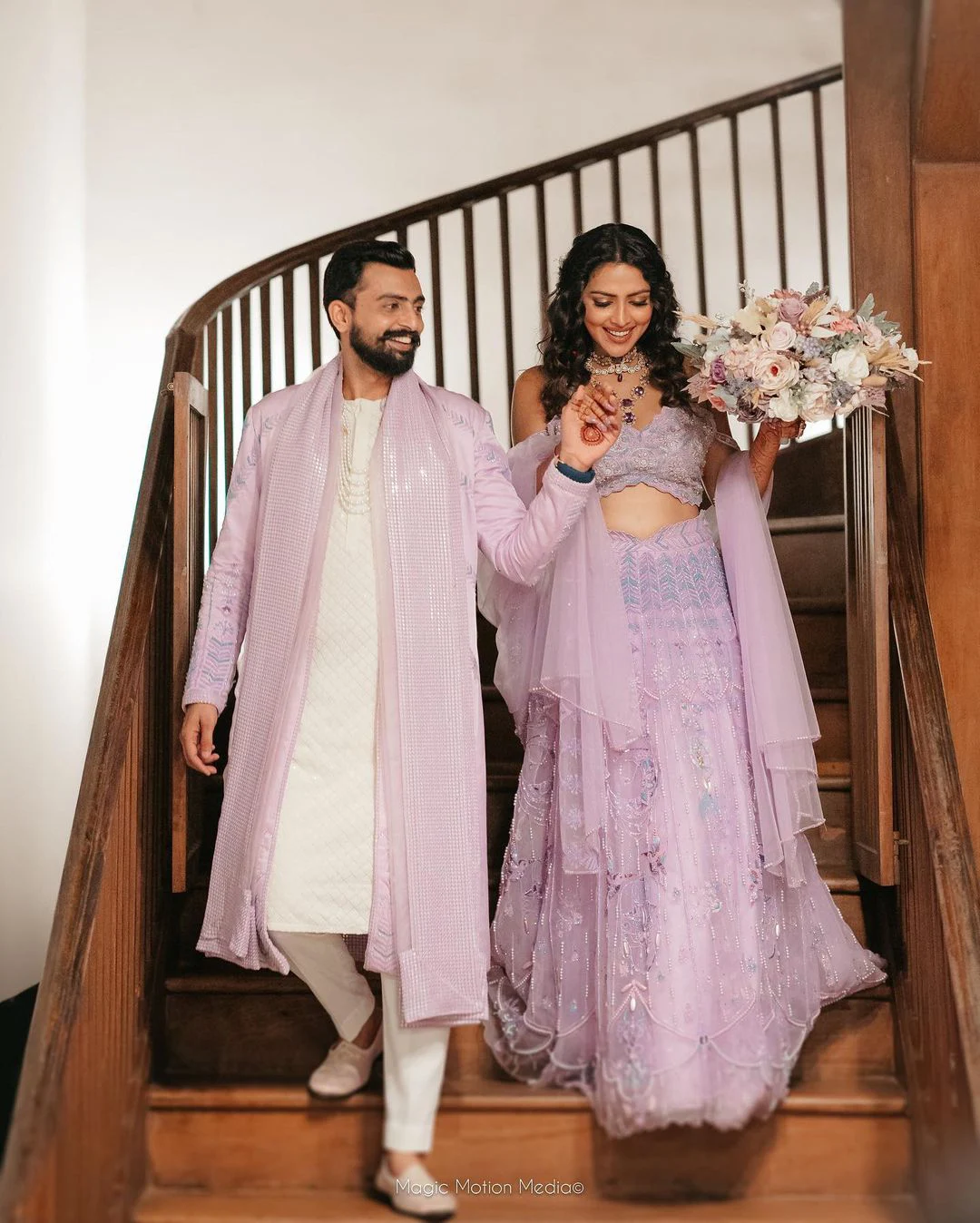 Heroine Amala Paul shares her wedding Photos