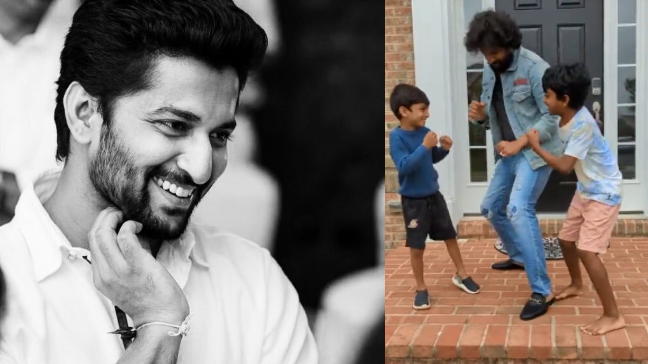 Nani : నాటు నాటు పాటకి నాని కొడుకు వేసిన స్టెప్పులు చూడండి.. క్యూట్ ఉంది.. Nani : నాటు నాటు పాటకి నాని కొడుకు వేసిన స్టెప్పులు చూడండి.. క్యూట్ ఉంది..