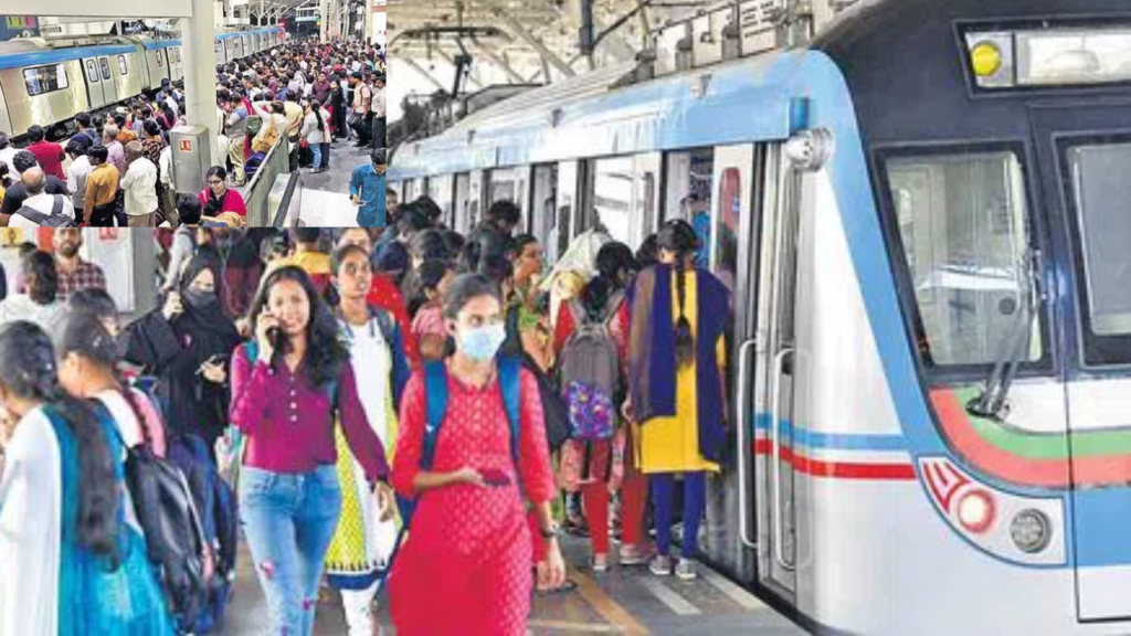 Hyderabad metro train (2)