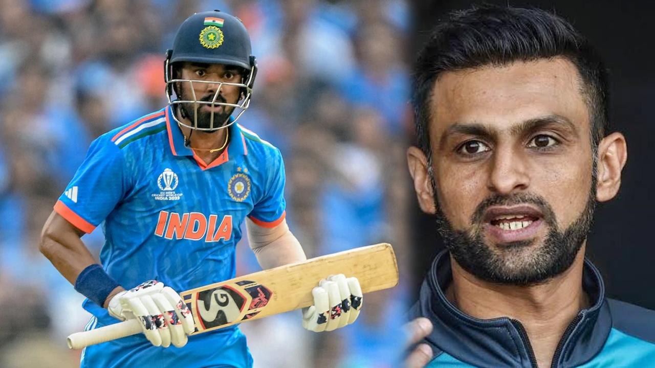 KL Rahul: ప్రపంచకప్ ఫైనల్లో కేఎల్ రాహుల్ బ్యాటింగ్పై షోయబ్ మాలిక్ విమర్శలు KL Rahul: ప్రపంచకప్ ఫైనల్లో కేఎల్ రాహుల్ బ్యాటింగ్పై షోయబ్ మాలిక్ విమర్శలు
