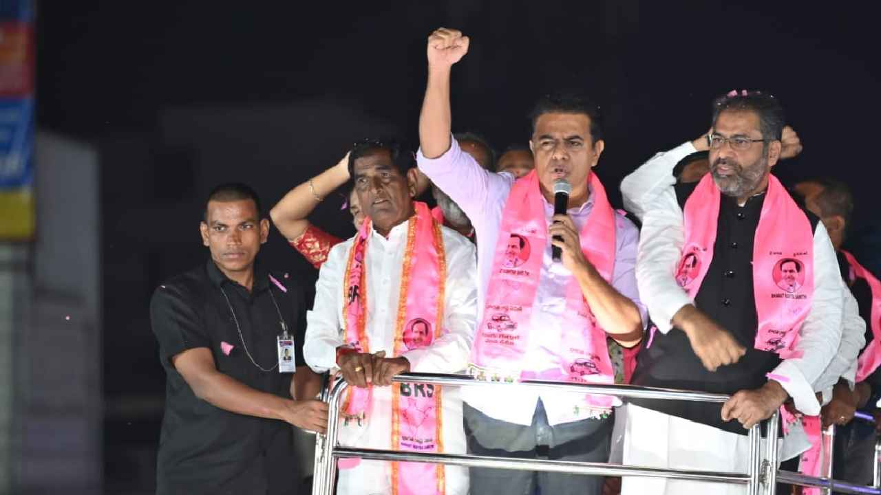 KTR : కేసీఆర్ సింహం లాంటోడు, సింగిల్గానే వస్తాడు- మంత్రి కేటీఆర్ KTR : కేసీఆర్ సింహం లాంటోడు, సింగిల్గానే వస్తాడు- మంత్రి కేటీఆర్