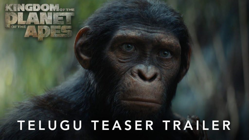 Kingdom of the Planet of the Apes telugu teaser released