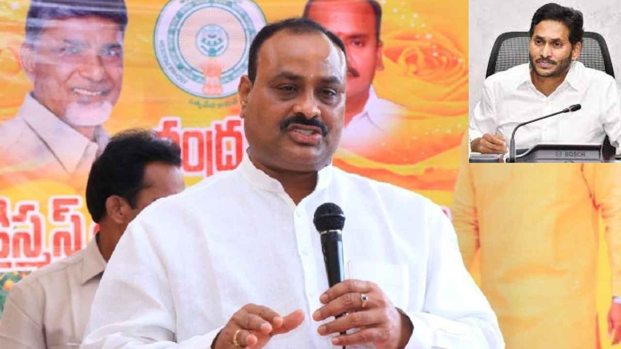 Kinjarapu Atchannaidu : ఉచితంగా ఇసుక ఇచ్చిన చంద్రబాబుపై కేసా? 40వేల కోట్లు దోచిన మీపై ఎన్ని కేసులు పెట్టాలి?- సీఎం జగన్పై అచ్చెన్నాయుడు ఫైర్ Kinjarapu Atchannaidu : ఉచితంగా ఇసుక ఇచ్చిన చంద్రబాబుపై కేసా? 40వేల కోట్లు దోచిన మీపై ఎన్ని కేసులు పెట్టాలి?- సీఎం జగన్పై అచ్చెన్నాయుడు ఫైర్
