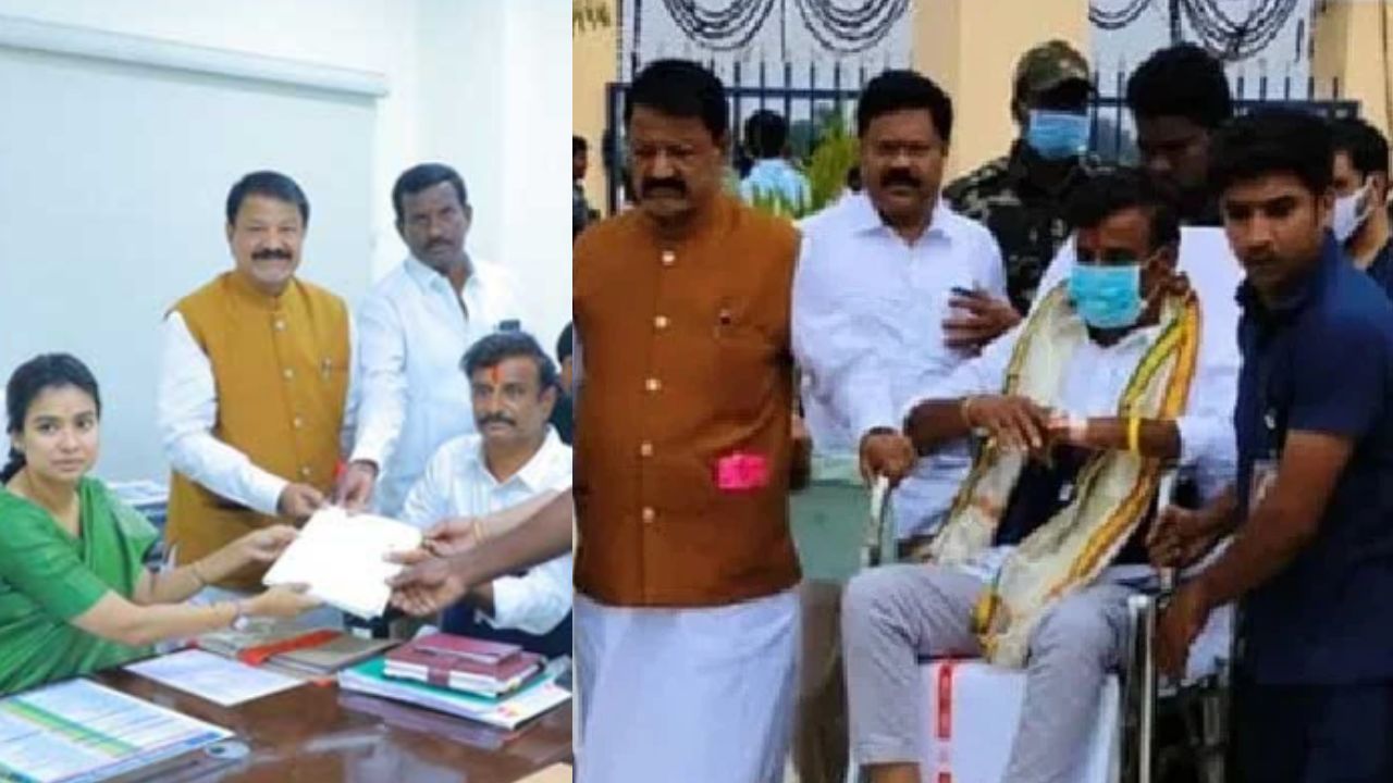 Kotha Prabhakar Reddy: అంబులెన్స్ లో వచ్చి నామినేషన్ దాఖలు చేసిన బీఆర్ఎస్ అభ్యర్ధి కొత్త ప్రభాకర్ రెడ్డి Kotha Prabhakar Reddy: అంబులెన్స్ లో వచ్చి నామినేషన్ దాఖలు చేసిన బీఆర్ఎస్ అభ్యర్ధి కొత్త ప్రభాకర్ రెడ్డి