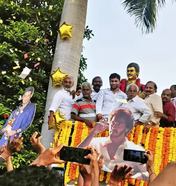 Super Star Krishna Statue unveiling by Kamal Haasan in Vijayawada