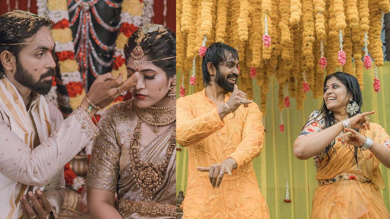 Maanas Marriage Photos : మొదటిసారి పెళ్లి ఫొటోలు షేర్ చేసిన మానస్..