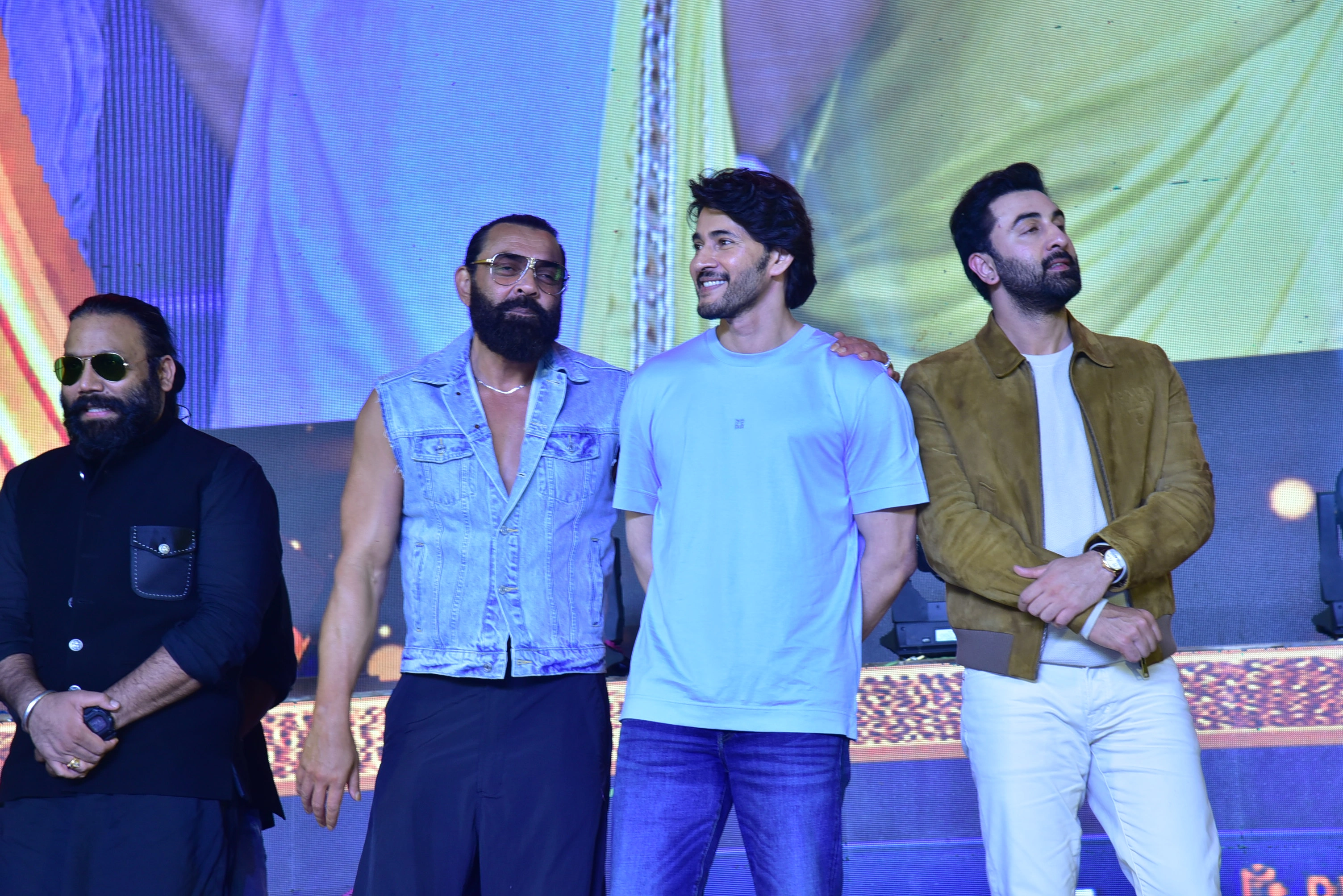 Mahesh babu Ranbir Kapoor Photos at Animal Movie pre release event