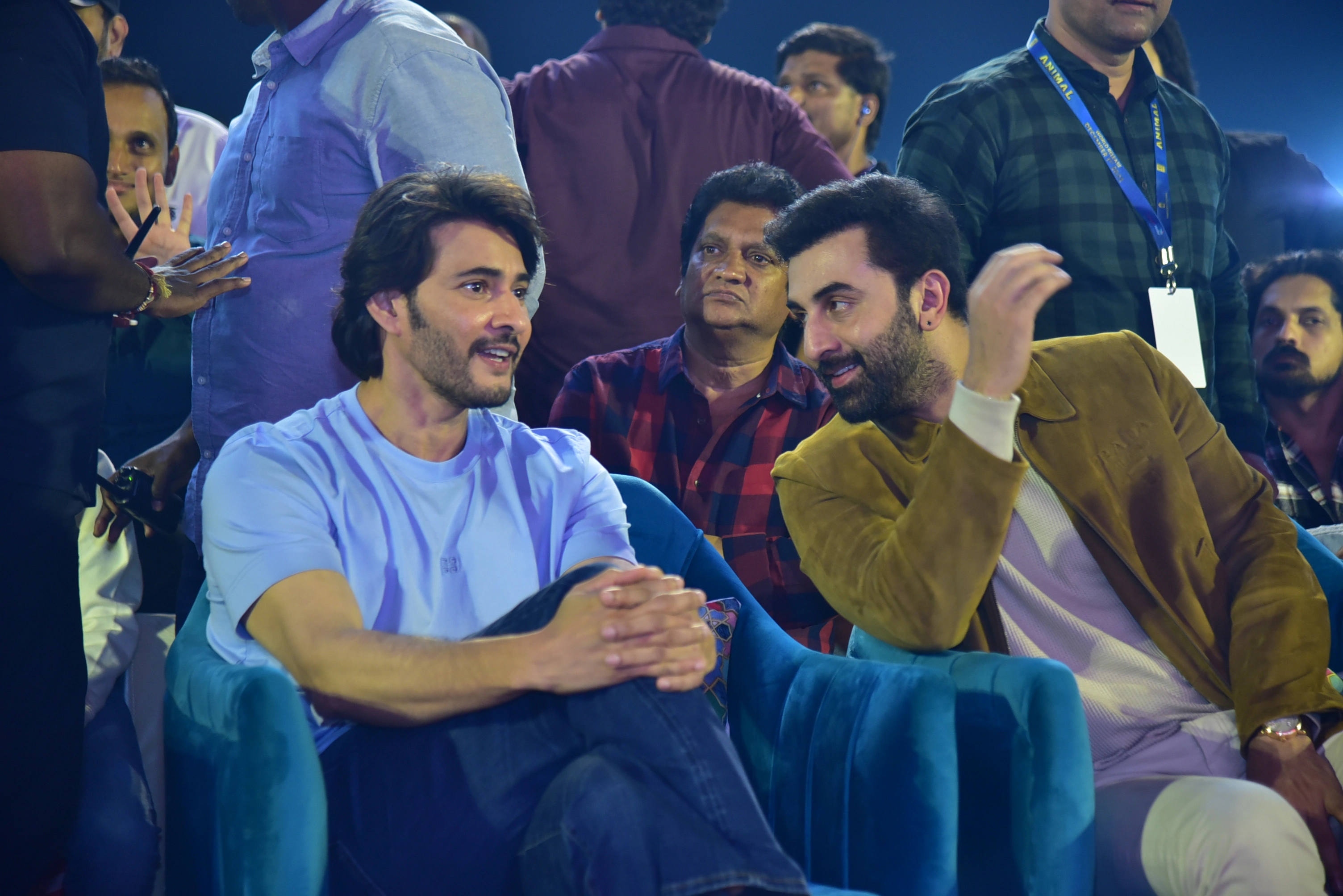Mahesh babu Ranbir Kapoor Photos at Animal Movie pre release event