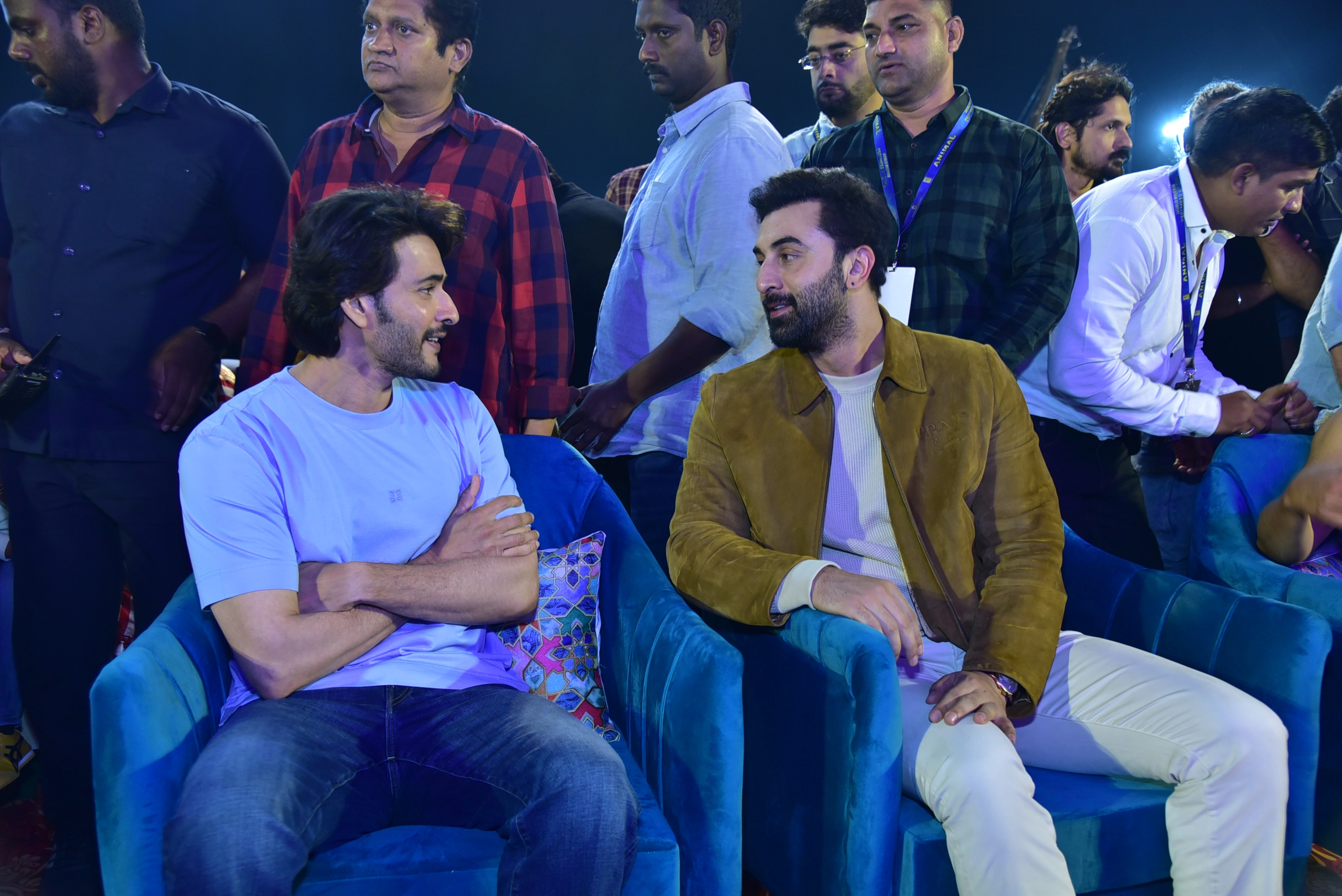 Mahesh babu Ranbir Kapoor Photos at Animal Movie pre release event