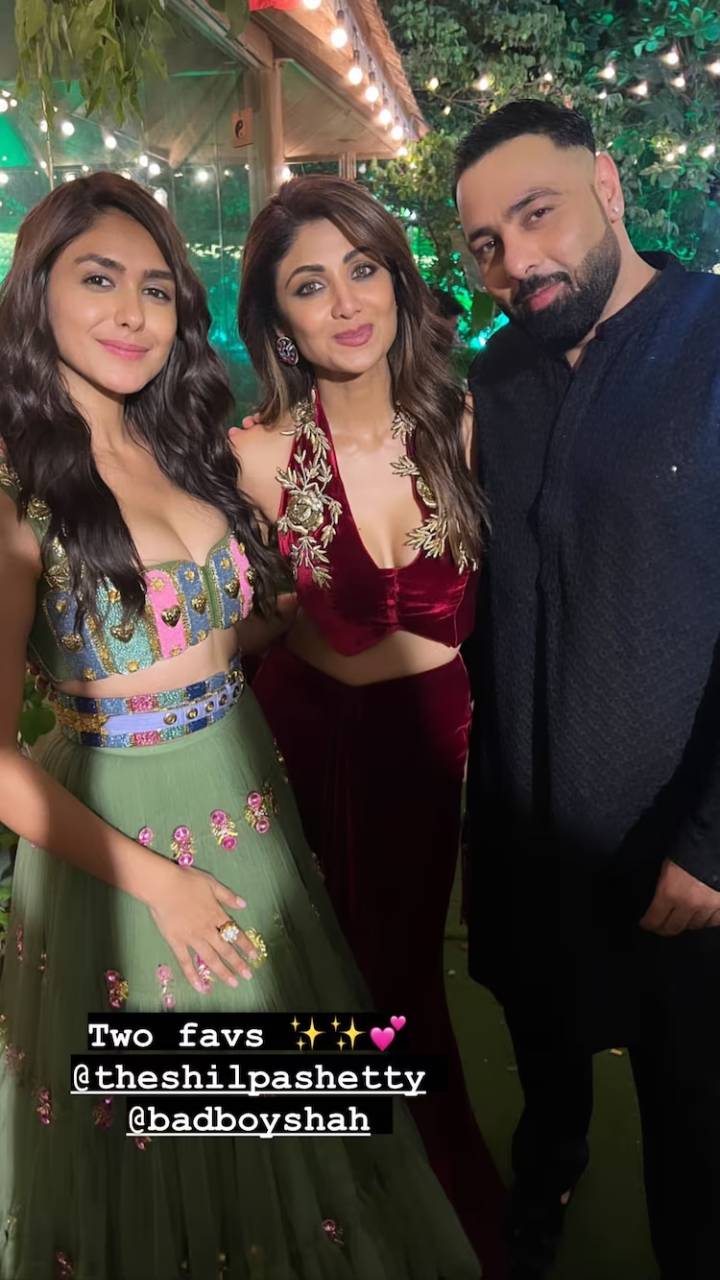 Mrunal Thakur Badshah dating rumour video gone viral