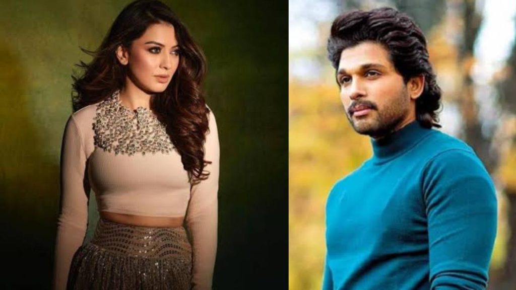 My Name Is Shruthi actress Hansika comments about Allu Arjun gone viral