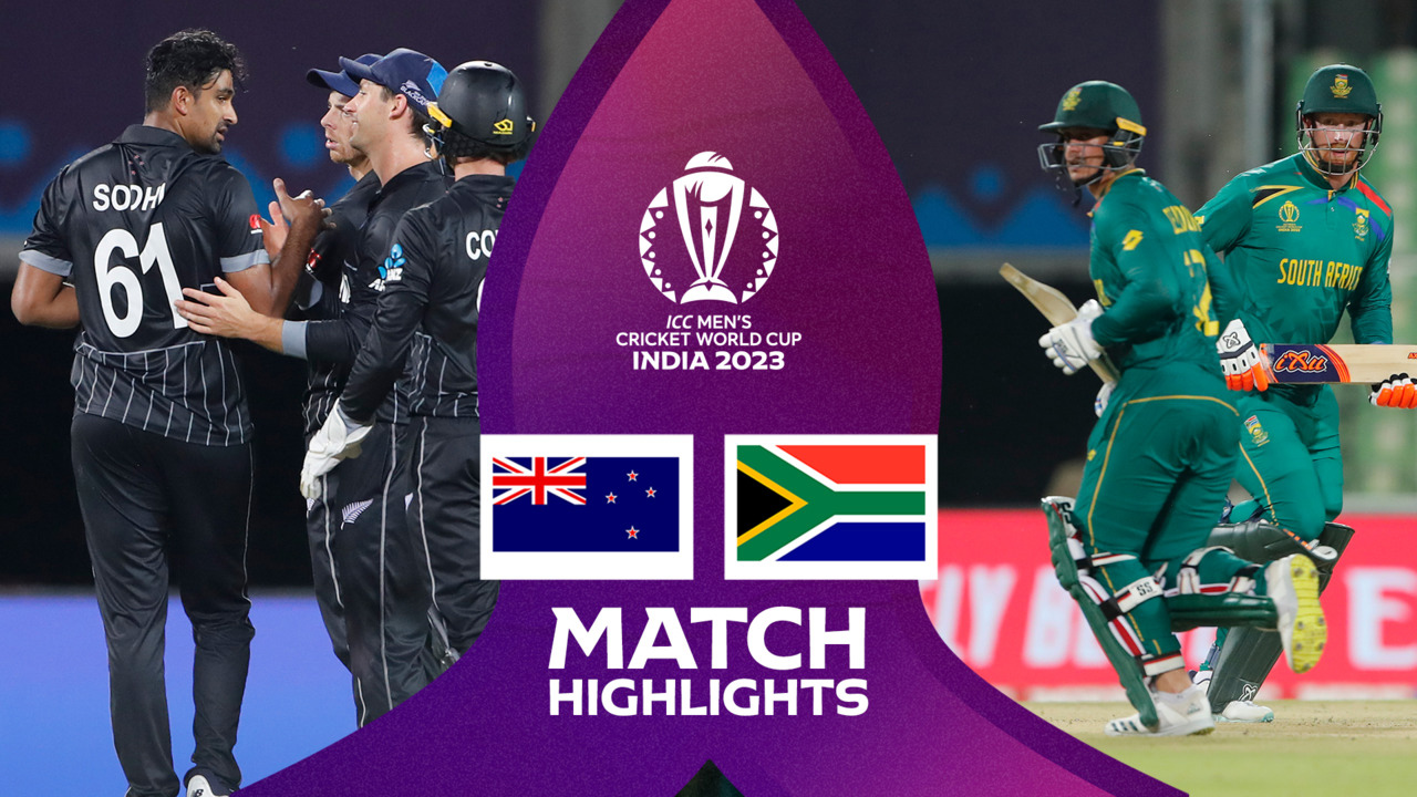 NZ vs SA: 190 పరుగుల తేడాతో దక్షిణాఫ్రికా విజయం NZ vs SA: 190 పరుగుల తేడాతో దక్షిణాఫ్రికా విజయం