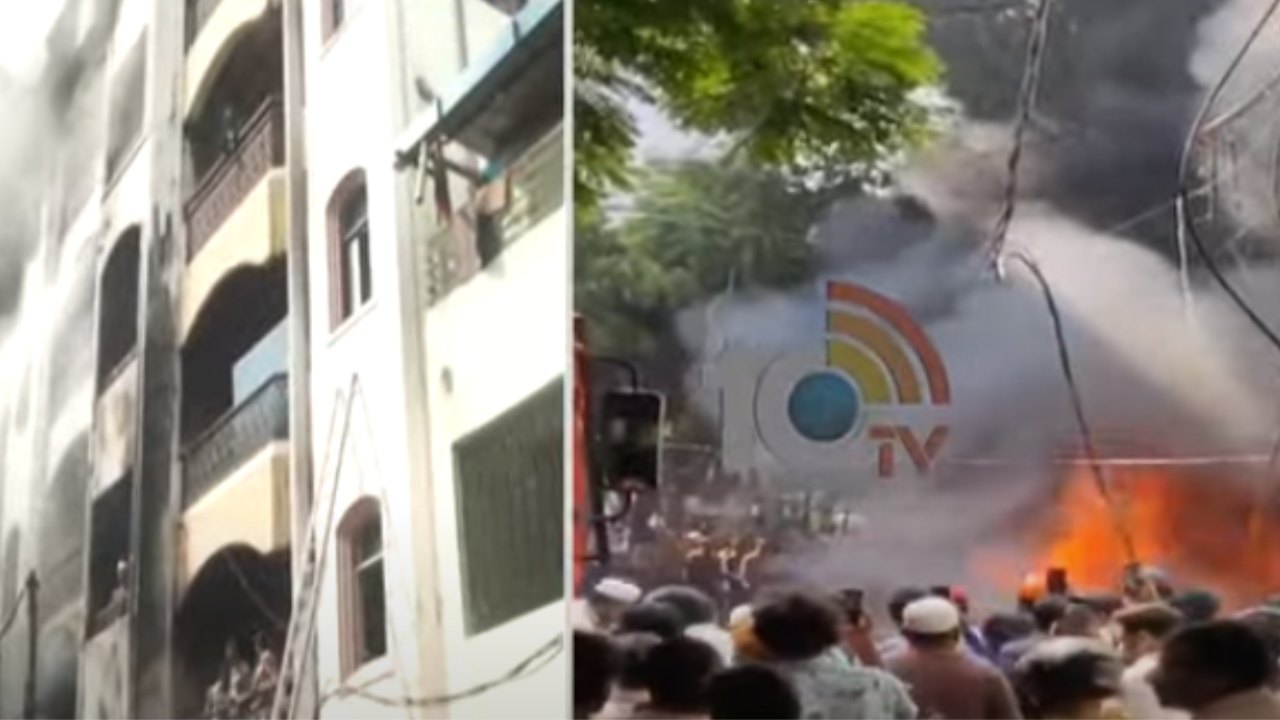 Nampally Fire Broke out : నాంపల్లి అగ్నిప్రమాదం.. 21 మందిని రక్షించాం : ఫైర్ మెన్ ఆదర్శ్ Nampally Fire Broke out : నాంపల్లి అగ్నిప్రమాదం.. 21 మందిని రక్షించాం : ఫైర్ మెన్ ఆదర్శ్