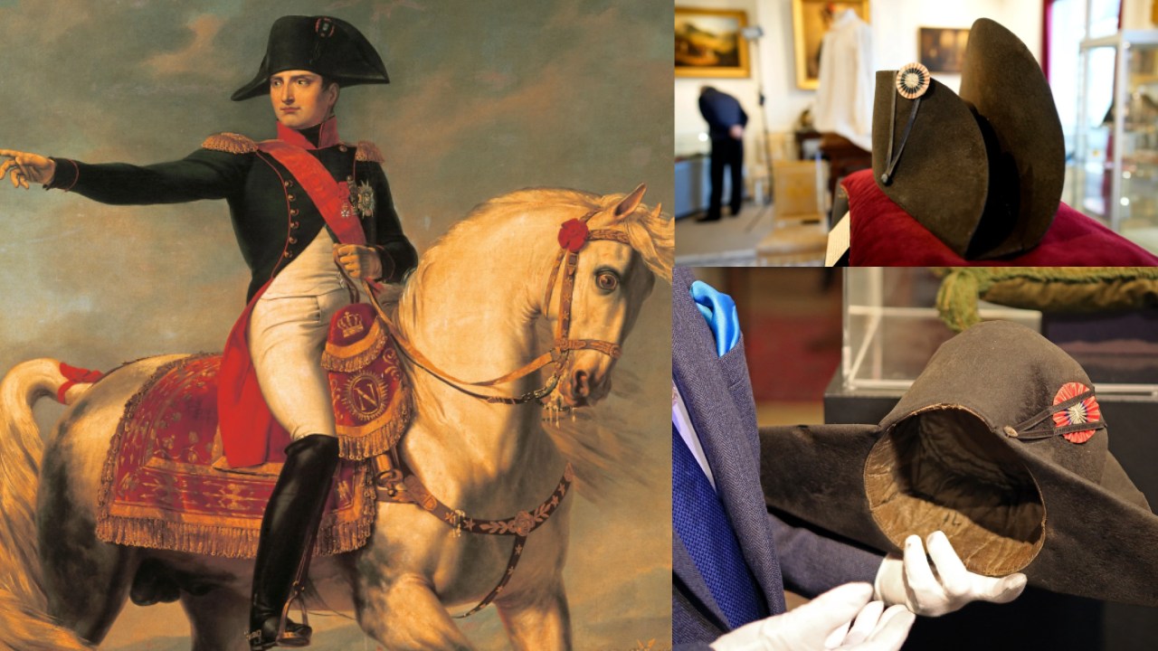 Napoleon Bonaparte : నెపోలియన్ టోపీ ధర ఎంతో తెలుసా..?! వేలంలో సరికొత్త రికార్డు Napoleon Bonaparte : నెపోలియన్ టోపీ ధర ఎంతో తెలుసా..?! వేలంలో సరికొత్త రికార్డు