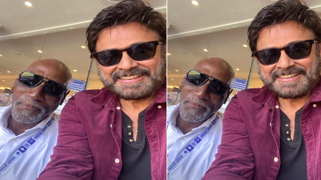 Venkatesh met VIV Richards