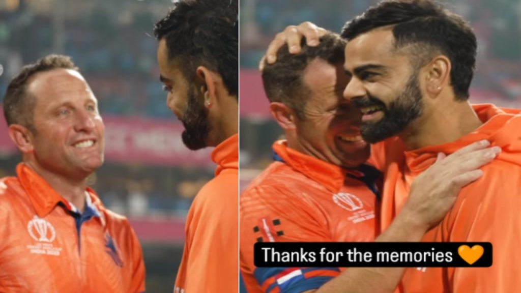 Virat Kohli gift to Merwe