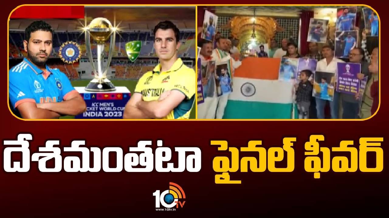 World Cup Final 2023 :  ఫైనల్ మ్యాచ్ చూసేందుకు భారీ స్క్రీన్లు ఏర్పాట్లు