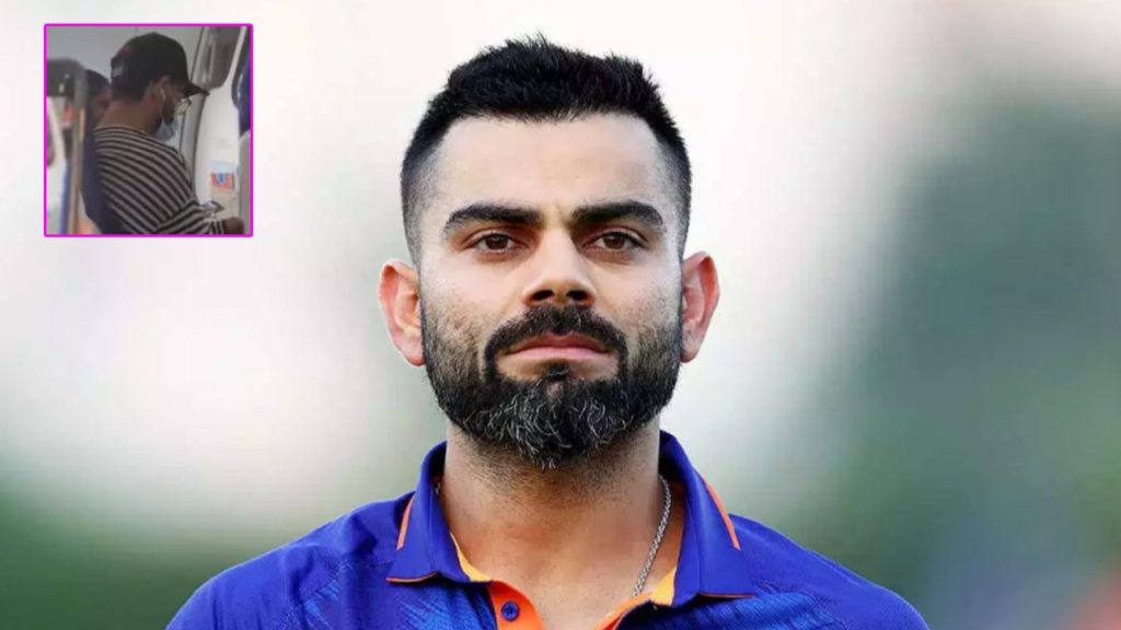 Virat Kohli flies economy class