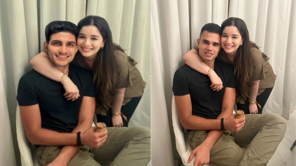 Pic of Sara Tendulkar hugging Shubman Gill Is Morphed