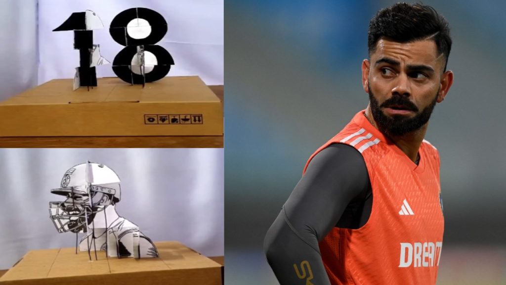 Virat Kohli creative art